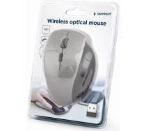 Gembird MOUSE USB OPTICAL WRL BLACK/SP. GREY MUSW-6B-02-BG GEMBIRD