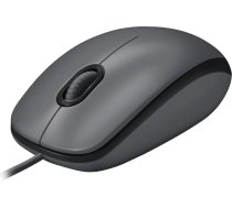 Logitech MOUSE USB OPTICAL M100/BLACK 910-006652 LOGITECH