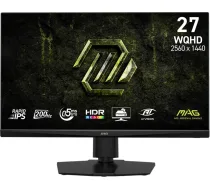 MSI LCD Monitor|MSI|27 "|2560 x 1440 pixels|Wide Quad HD|Native aspect ratio 16:9|LED|Flat|MAG272QPFE20