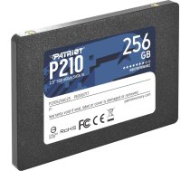 Patriot SSD|PATRIOT|P210|256GB|Write speed 400 MBytes/sec|Read speed 500 MBytes/sec|2,5"|TBW 120 TB|P210S256G25