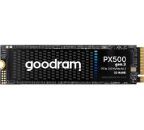 Goodram SSD|GOODRAM|600xTBW rating|MTBF 1500000 h|Read speed 3300 MB/s|Write speed 2700 MB/s|NVMe Yes|PCI Express 3.0|M.2|1000 GB|SSDPR-PX500-01T-80-G3