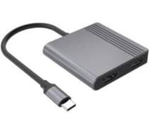 Gembird I/O ADAPTER USB-C TO HDMI/USB3/3IN1 A-CM-COMBO3-04 GEMBIRD