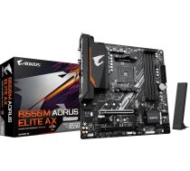 Gigabyte Mainboard|GIGABYTE|AMD B550|Socket AM4|micro ATX|RAM DDR4-SDRAM|4xSlots|Wi-Fi Yes|Bluetooth Yes|2xNumber of M.2 (M) slots|B550M AORUS ELITE AX (REV. 1.4)|B550MAORUSELITEAX1.4