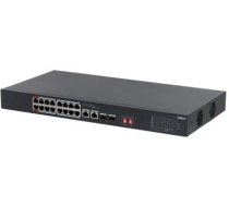 Dahua Switch|DAHUA|S3218-16ET-135|Switch type Unmanaged|Switch layer L2|Rack mounting Yes|Stackable Yes|Form factor 1U|16xRJ-45 ports|RJ-45 Ports Type Gigabit Ethernet (10/100/1000)|2xSFP module slots quantity|Power over Ethernet (PoE) Yes|2xPower over Et