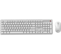 Gembird KEYBOARD +MOUSE WRL CYRILLIC/WH KBS-WPS-01-W-CYRL GEMBIRD