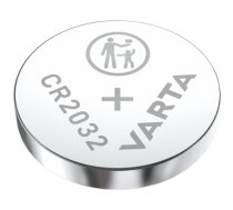 Varta Button cell CR 2032 1 blister Li Lithium cell 3V / 230mAh  (06032101401)