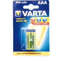 Varta Akku Plus AAA NiMH 800mAh 1,2V 2Stck recharge  (56703101402)