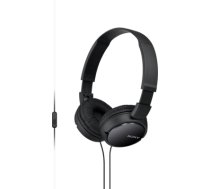 SONY MDR-ZX110APB on-ear 3.5mm black headset function (MDRZX110APB.CE7)
