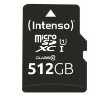 Intenso microSD-Card Class10 UHS-I 512GB memory card  (3424493)