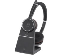 Jabra Evolve 75 SE MS Stereo w. charging cradle black  (7599-842-199)