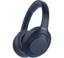SONY WH-1000XM4 blue over-ear headphones with noise cancelling and Bluetooth (WH1000XM4L.CE7)