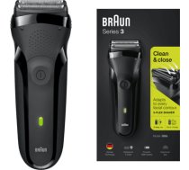 BRAUN Shaver 163305 / Series 3 300s Black (163305)