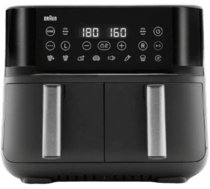 BRAUN TwinCook 3 TD3030IBK Dual Air Fryer (TD3030IBK)