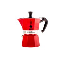 Espresso kafijas kanna Bialetti Moka Express Red 3 cups