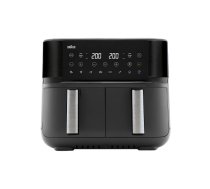 Braun TwinCook 3 TD3030 karstā gaisa friteris 8 l, 2850 W - melns