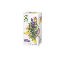 Zaļā tēja ar garšaugiem g'tea! Alpine Herbs, 25 gab.