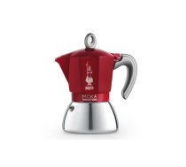 Espresso kafijas kanna Bialetti Moka Induction Red 6 cups