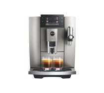 JURA E8 Midnight Silver (ED) automātiskais kafijas automāts – pelēks