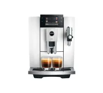 JURA E8 Piano White (ED) automātiskais kafijas automāts – balts