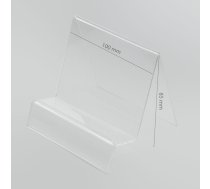 Plexi Vertical Holder with Place for Price (Navi/Tablet) ()