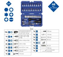 ![CDATA[1/4 Muciņu komplekts, 46-gab., Brilliant Tools BT020046 (BT020046BT) | STK_BT020046_BT  | 4042146774298]]