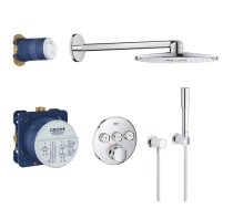 ![CDATA[iebūvējamā dušas termostata komplekts SmartControl Perfect Rainshower 310, 3 režīmi, hroms Grohe 34705000 (34705000) | EVS_34705000  | 4005176413285]]