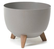 ![CDATA[Puķu pods Roma Eco Wood 33cm, pelēks Lamela (144715) | DNA_144715  | 5900119279234]]