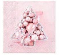 ![CDATA[SALVETES 33X33 , Paw Decor Collection PINK BAUBLES TREE (PL11SDL019200) | ARK_PL11SDL019200  | 5906360363708]]