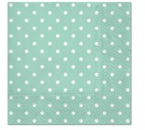 ![CDATA[SALVETES 33X33CM , Paw Decor Collection DOTS MINT (PL11SDL066026) | ARK_PL11SDL066026  | 5906360497069]]