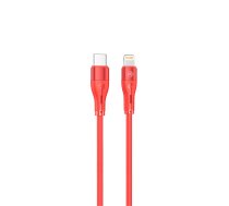 ![CDATA[Silicone Type-C to Lightning Cable PD30W 1m Red Tellur TLL155561 (T-MLX49824) | MBX_T-MLX49824  | 5949120004046]]