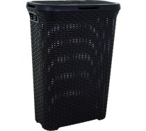 ![CDATA[Veļas kaste Style 40L 44,8x26,5x61,5cm tumši brūna Curver 0800709210 (3253920709035) | SAR_3253920709035  | 3253920709035]]