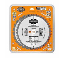 ![CDATA[Zāģripu komplekts, 2gab. 250x2,6/30mm Z24/40, Cmt K250M-X02 (K250M-X02CMT) | STK_K250M-X02_CMT  | 8019296063929]]