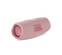 Akcija! JBL ūdensizturīga portatīvā skanda, rozā | JBLCHARGE5PINK  | 6925281982149