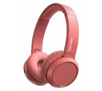 Philips   PHILIPS Wireless On-Ear Headphones TAH4205RD/00 Bluetooth®, Built-in microphone, 32mm drivers/closed-back, Red | 4895229110298  | 4895229110298