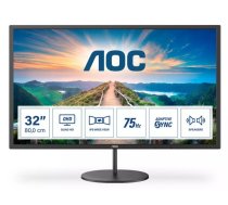 AOC V4 Q32V4 computer monitor 80 cm (31.5) 2560 x 1440 pixels 2K Ultra HD LED Black | Q32V4 | 4038986119900 | 85285210