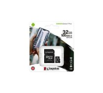 Kingston Canvas Select MicroSDHC 32GB + Adapter | SDCS2/32GB  | 740617298680
