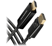 AXAGON RVD-HI14C2 DisplayPort > HDMI 1.4 cable 1.8m 4K/30Hz | RVD-HI14C2