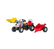 Bērnu traktors ar pedāļiem rollyKid Steyr ar kausu un  piekabi  (2,5-5 gadiem) 023936 Vācija | 023936