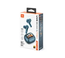 Bezvadu austiņas JBL Live Beam 3 Blue | JBLLIVEBEAM3BLU | 1200130011658