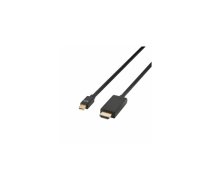 Brackton mini DisplayPort Male - HDMI Male with IC-Chip 2.0m 4K | MDP-HDE-0200.B  | 4250923703496