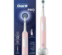 Oral-B Braun D305.513.3 Pro Series 1 Electric Toothbrush Pink Cross Action | 8001090918277 | 8001090918277