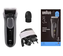 Braun Serie 3 3000S Folijas skuveklis Grey | 735896 | 8700216735896