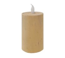 Dekors Svece LED 6x10cm, koka efektu | 4750959144909 | 4750959144909 | 9144909