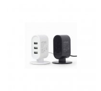 EnerGenie USB Desktop Charger Black/White Mix | EG-U3C3A-01-MX  | 8716309108645