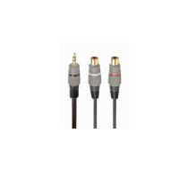 Gembird 2 x RCA Female to RCA Male | CCAP-RCAM2F-0.2M  | 8716309104937