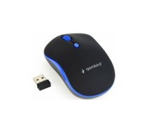 Gembird MUSW-4B-03 Wireless Black/Blue | MUSW-4B-03-B | 8716309104166