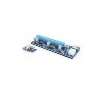 Gembird PCI Express Riser Card 6pin Power | RC-PCIEX-03 | 8716309100465