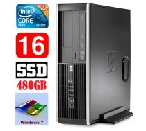 HP 8100 Elite SFF i5-650 16GB 480SSD DVD WIN7Pro | HP 8100 Elite SFF i5-650 16GB 480SSD DVD WIN7Pro  | EAN411505255 | RW5255