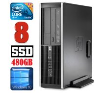 HP 8100 Elite SFF i5-650 8GB 480SSD DVD WIN10 | HP 8100 Elite SFF i5-650 8GB 480SSD DVD WIN10  | EAN411505298 | RW5298