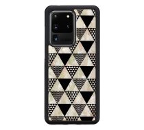 iKins case for Samsung Galaxy S20 Ultra pyramid black | T-MLX43504  | 8809585424483